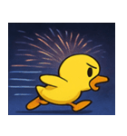 花火とガーガーアヒル@SFW（個別スタンプ：16）