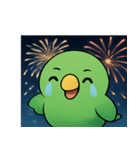 花火インコ@SFW（個別スタンプ：1）