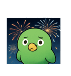 花火インコ@SFW（個別スタンプ：3）