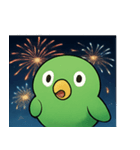 花火インコ@SFW（個別スタンプ：4）