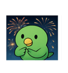花火インコ@SFW（個別スタンプ：7）