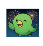 花火インコ@SFW（個別スタンプ：9）