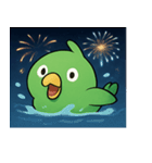 花火インコ@SFW（個別スタンプ：16）