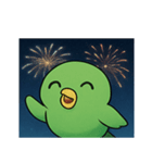 花火インコ@SFW（個別スタンプ：18）