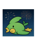 花火インコ@SFW（個別スタンプ：24）