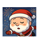 花火とホホホなサンタ@SFW（個別スタンプ：5）