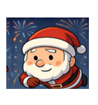 花火とホホホなサンタ@SFW（個別スタンプ：6）