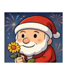 花火とホホホなサンタ@SFW（個別スタンプ：11）