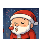 花火とホホホなサンタ@SFW（個別スタンプ：14）