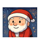 花火とホホホなサンタ@SFW（個別スタンプ：16）