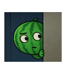 花火とパリッとスイカ@SFW（個別スタンプ：16）