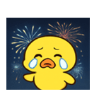 花火とピヨピヨヒヨコ@SFW（個別スタンプ：3）