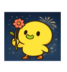 花火とピヨピヨヒヨコ@SFW（個別スタンプ：11）