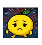 花火とキュッとレモン@SFW（個別スタンプ：3）