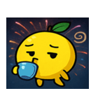 花火とキュッとレモン@SFW（個別スタンプ：10）