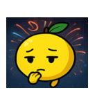 花火とキュッとレモン@SFW（個別スタンプ：11）