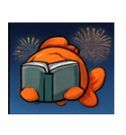 花火とひらひら金魚@SFW（個別スタンプ：12）