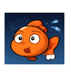 花火とひらひら金魚@SFW（個別スタンプ：13）