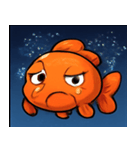 花火とひらひら金魚@SFW（個別スタンプ：14）