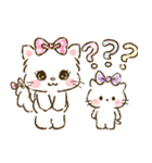 ネコリボン 8（敬語・挨拶）（個別スタンプ：32）