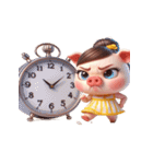 今日は人間やめてブタになる（個別スタンプ：12）