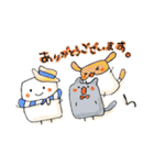 はがきわんこ/はがきにゃんこ（個別スタンプ：1）