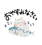 毎日つかえる♡にっこり猫と筆文字♡秋（個別スタンプ：25）