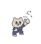 ◉働くみんなが使えるクマさん◉（個別スタンプ：9）
