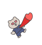 ◉働くみんなが使えるクマさん◉（個別スタンプ：32）