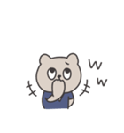 ◉働くみんなが使えるクマさん◉（個別スタンプ：34）
