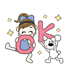 おちゃめとモコは仲良し♡毎日送りやすい（個別スタンプ：4）