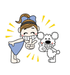 おちゃめとモコは仲良し♡毎日送りやすい（個別スタンプ：13）