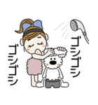 おちゃめとモコは仲良し♡毎日送りやすい（個別スタンプ：34）