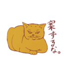 お猫様からひとこと（個別スタンプ：4）