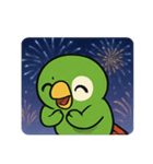 花火とおしゃべりオウム@SFW（個別スタンプ：6）