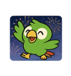 花火とおしゃべりオウム@SFW（個別スタンプ：10）