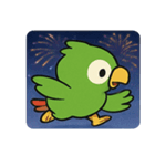 花火とおしゃべりオウム@SFW（個別スタンプ：13）