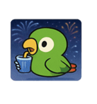 花火とおしゃべりオウム@SFW（個別スタンプ：15）