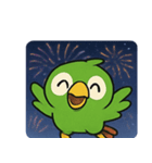 花火とおしゃべりオウム@SFW（個別スタンプ：17）