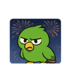 花火とおしゃべりオウム@SFW（個別スタンプ：18）