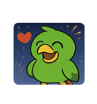 花火とおしゃべりオウム@SFW（個別スタンプ：26）