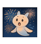 花火とひらひらクリオネ@SFW（個別スタンプ：3）