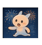 花火とひらひらクリオネ@SFW（個別スタンプ：7）