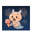 花火とひらひらクリオネ@SFW（個別スタンプ：8）