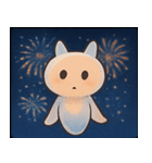 花火とひらひらクリオネ@SFW（個別スタンプ：9）