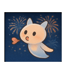 花火とひらひらクリオネ@SFW（個別スタンプ：13）