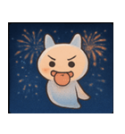 花火とひらひらクリオネ@SFW（個別スタンプ：14）