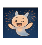 花火とひらひらクリオネ@SFW（個別スタンプ：16）