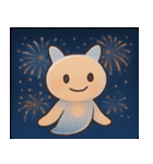 花火とひらひらクリオネ@SFW（個別スタンプ：17）