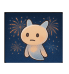 花火とひらひらクリオネ@SFW（個別スタンプ：22）